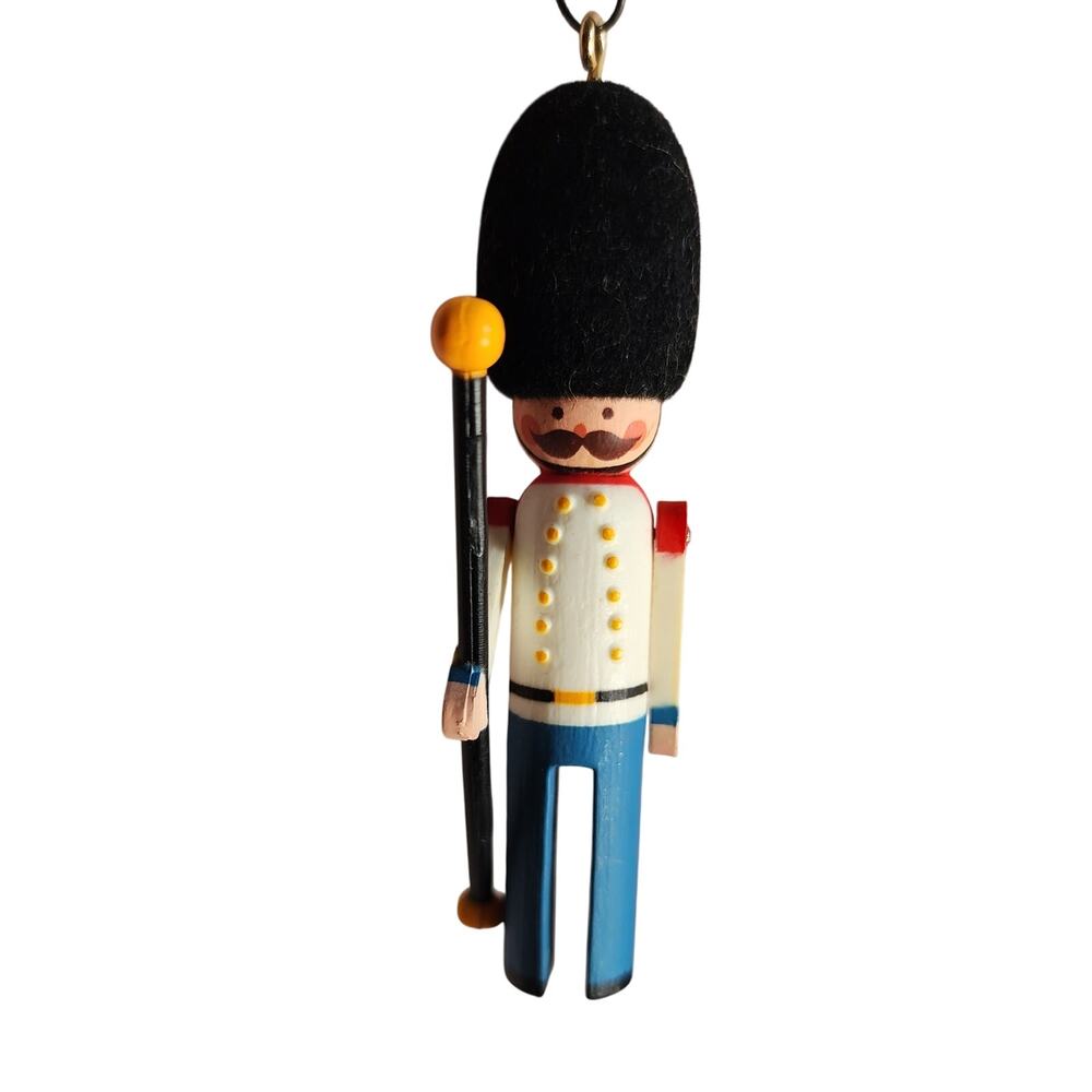 1982 Hallmark Keepsake Ornament Miniature Clothespin Soldier